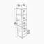 Lininger 169cm H x 39cm W Bookcase-69993478