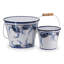 Enamelware Metal Bucket