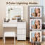 Bergsveinn Dressing Table with Mirror
