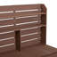 Grand banc de rempotage de jardin 65 po H avec roues verrouillables et rangement, chariot de préparation pour îlot de cuisine extérieur multifonctionnel-128517099