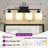  4-Light Dimmable Bathroom Vanity Light with Frosted Milk Glass Shades-291746101-291746098
