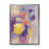 Impression argent sur toile encadrée
