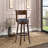 Analuz Swivel Upholstered Counter Stool with Solid Wood Frame-2143896396-2143896395