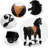 Ride on Horse, Horse Ride on Toy for Kids, Riding Horse Rider Mechanical Walking Action Plush Animal, No Battery or Electricity-112545389-112545388