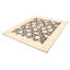 Tapis unique en laine noué à la main de style années 1990 de 9 pi 1 po x 10 pi 11 po Gulya