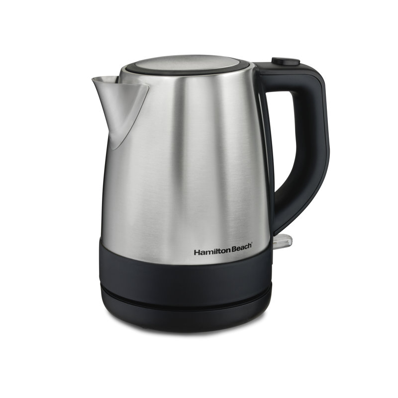 1.1 qt Stainless Steel Electric Kettle with Concealed Heating Element