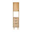 Zenaka 47.24 in. Solid Wood Console Table