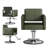  Hydraulic Salon Chair for Hair Stylist, PU Leather Styling Chair with 360° Rotation, Adjustable Height-84573655