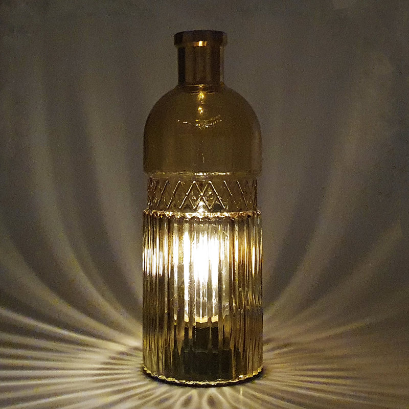 Cello Lighting Efthymios Vintage Large Amber Lamp, Amber