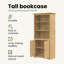 173cm H x 82cm W Engineered Wood Bookcase