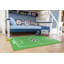 Tapis de soccer Furnish My Place 685 | Terrain de soccer All Star au sol | Salle de jeux pour enfants | Design contemporain | Tapis décoratif jardin d'enfants | Vert-523012075