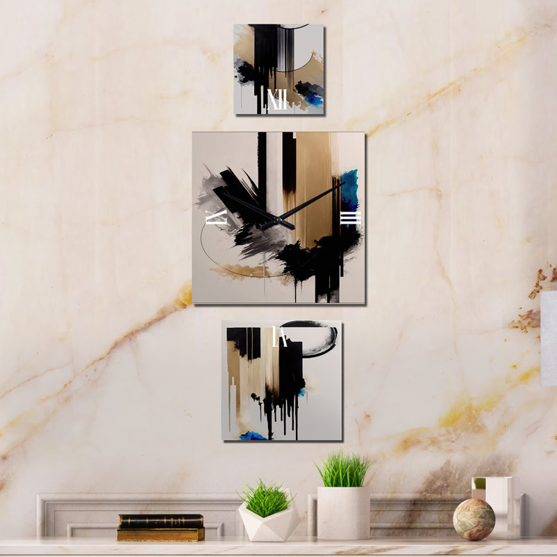 Harbai Metal Wall Clock