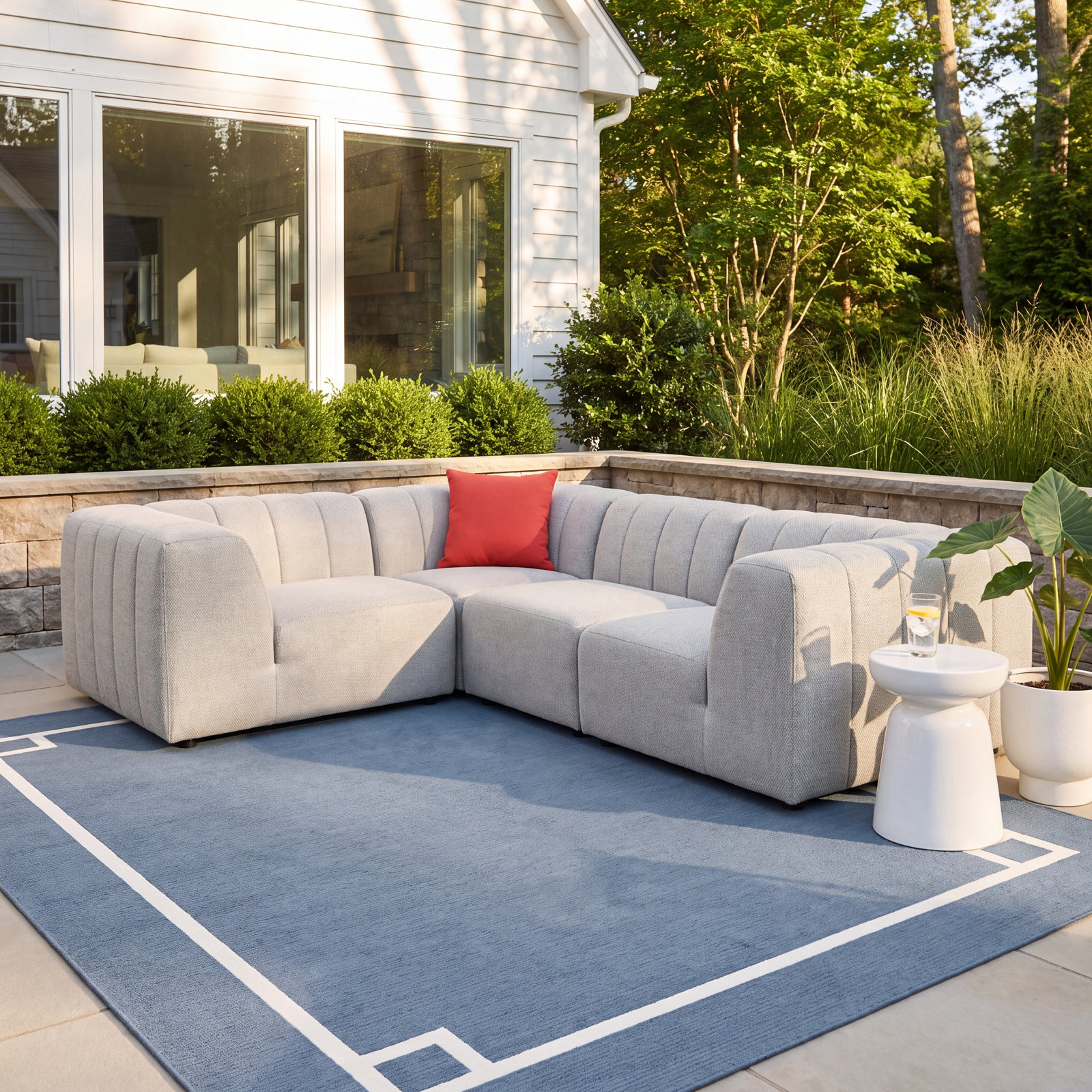 Neema 121" Patio Sectional