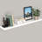 Miami 48" W x 8" D Floating Shelf with Invisible Wall Mount Bracket-97921730