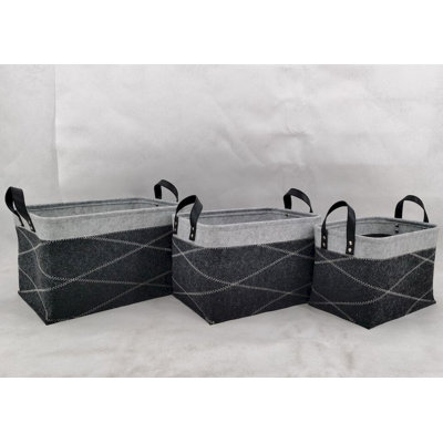 Ensemble de cubes en tissu 3 pièces