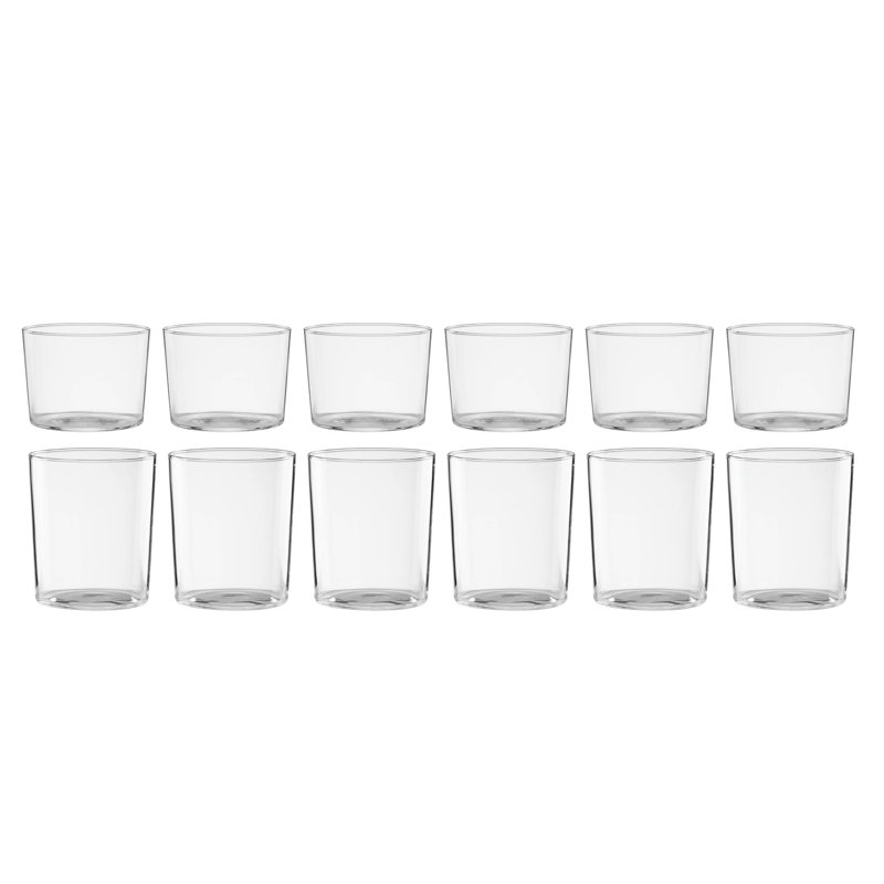 Verres amusants et courts pour divertir 365, Transparent