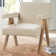 Chaise d'appoint rembourrée Helen