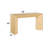 Nannie Sofa Table