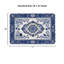 Tapis pour salle de bain 20 x 32 pouces Persian