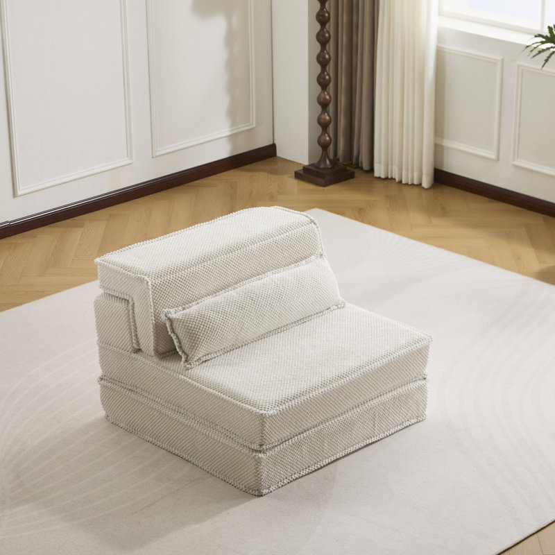 Compression Mahjong Canapé: Canapé-lit convertible, modulaire désossé bricolage, Blanc