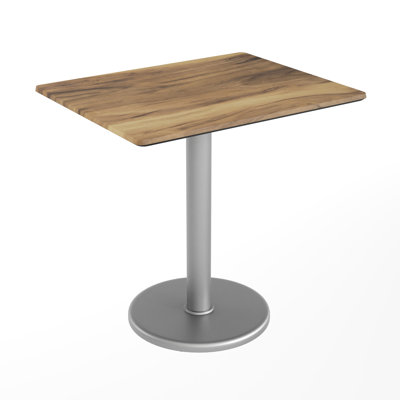 24" x 30" Commercial All-Weather Seamless Surface Tabletop with Base