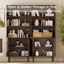 Armoire de rangement pour garde-manger avec bibliothèque réglable H 72,8 po x l 63 po-362478714