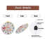 Horloge murale 12 po Cupcakes-On-Numbered
