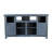 Bowen 60" TV Console, Slate Blue