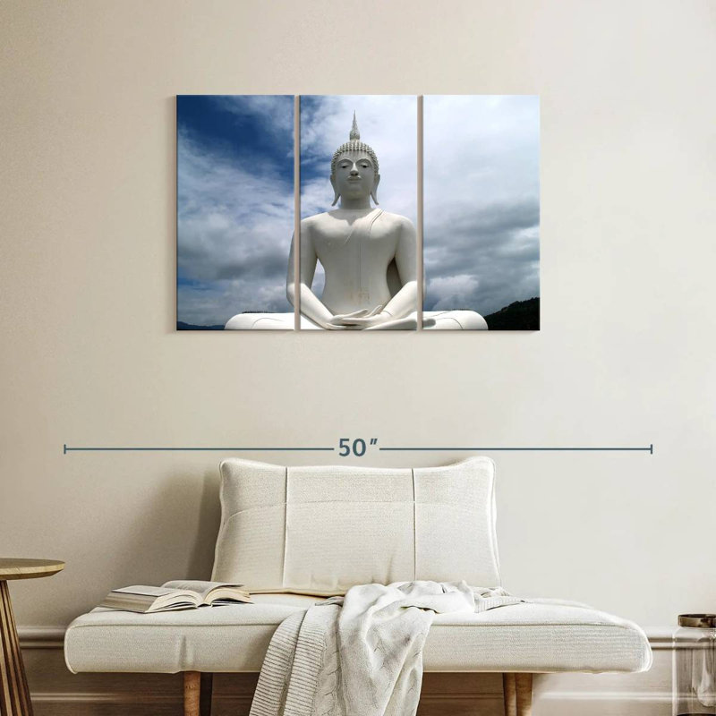 Adella Wat Thai Buddha, 24" H x 38" W