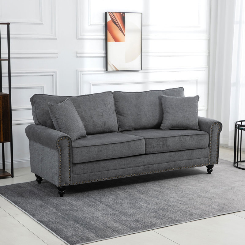 3 Seater Sofa, Grey