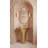 Maestro Bath Vivian 18.1'' Gold Resin Oval Bathroom Sink