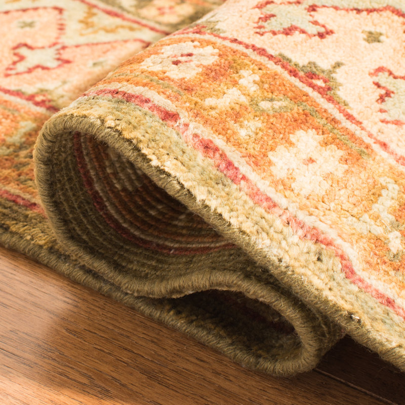 Ralph Lauren Reynolds Wool, Cotton Oriental Rug, Rectangle 4' x 6'