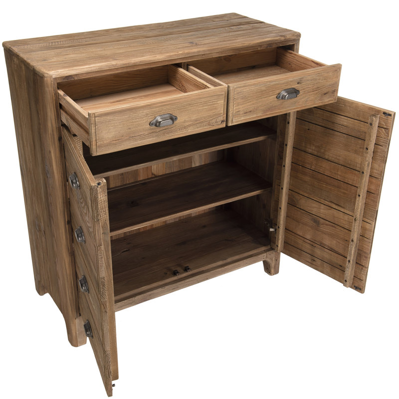 Casas 105cm Solid Wood Sideboard