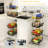 Nurjaha 33.7'' H x 14.5'' W Utility Cart with Wheels