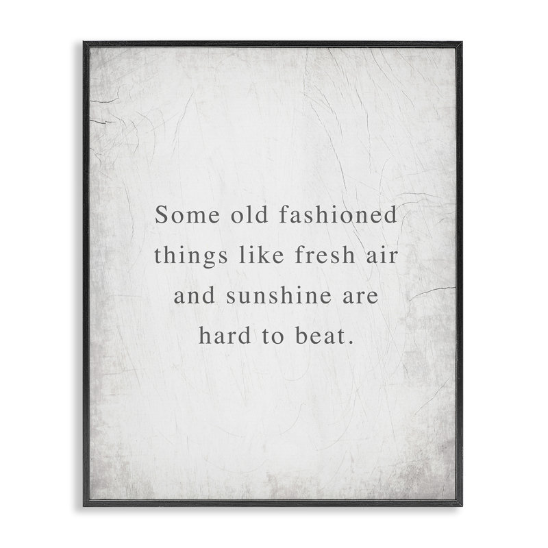 «Fresh Air & Sunshine Sentiment», impression numérique sur toile par Daphne Polselli, H 14 po x l 11 po
