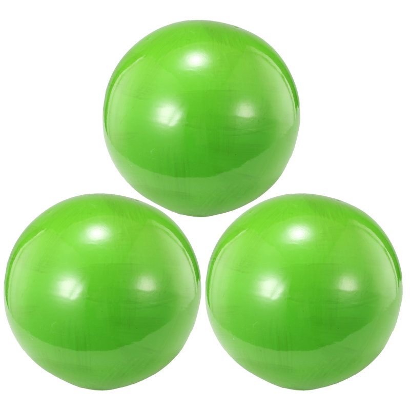 Ensemble de sculpture boule 3 pièces, Lime