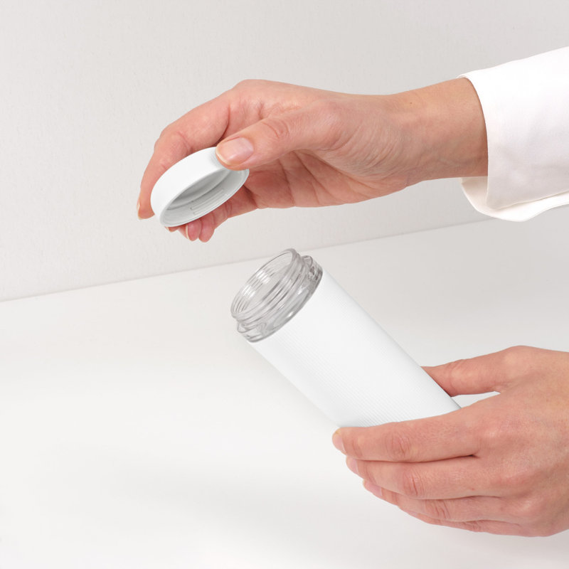Brabantia SinkStyle Dish Soap Squeezer, Fresh White
