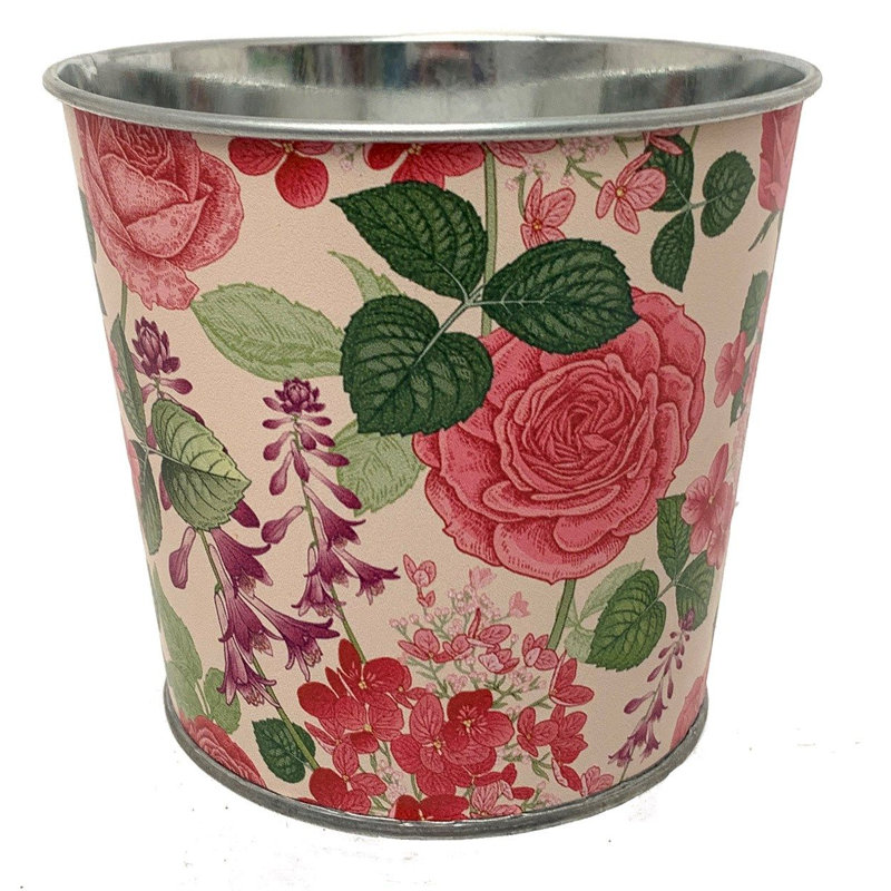 Pot à fleurs en métal Sienna