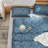 All-Season Boho Fluffy Floral Microfiber Comforter Set-122444525-109953171
