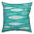 Turquoise / blanc