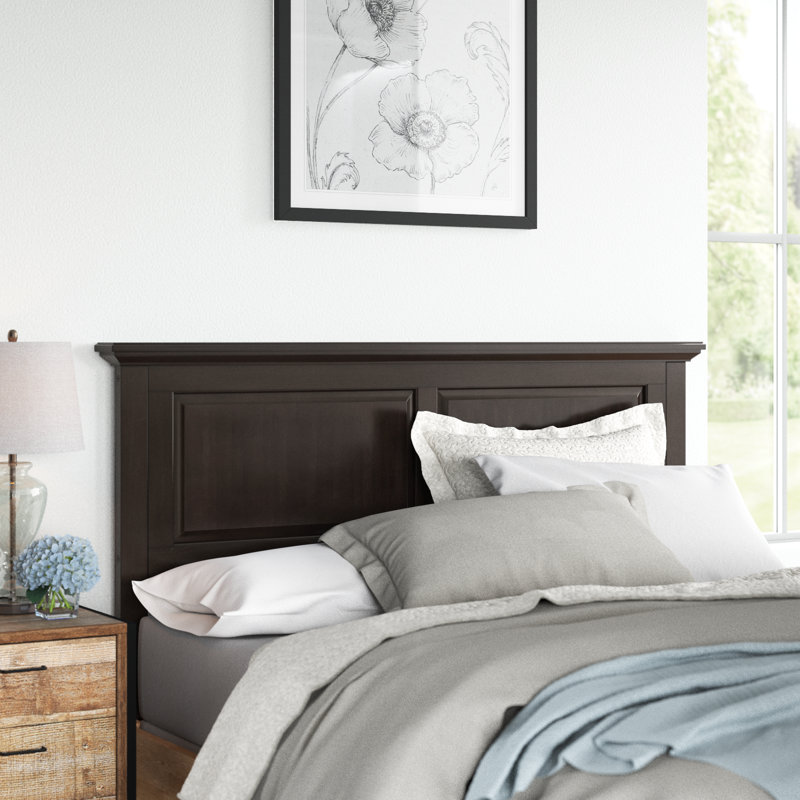 Brixton Solid Wood Headboard, Full/Queen, Classic Cherry