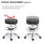 Penncross Adjustable Height Ergonomic Industrial Stool