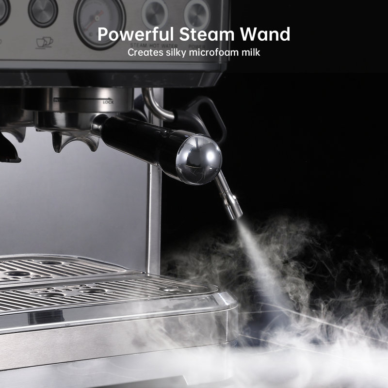 Spresso Machine With Grinder And Milk Frother