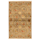 Handmade Silk and Wool Area Rug
