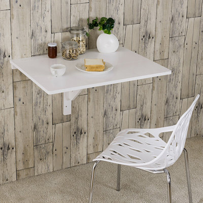 Alimzhan Foldable Solid Wood Floating Desk