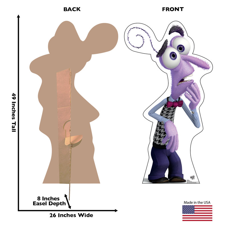 Fear Character Cardboard Standup from Inside Out