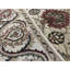 Tapis gris et gris noué à la main de haute qualité