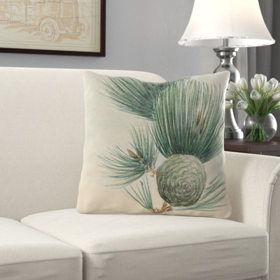 Amidon Floral Reversible Throw Pillow