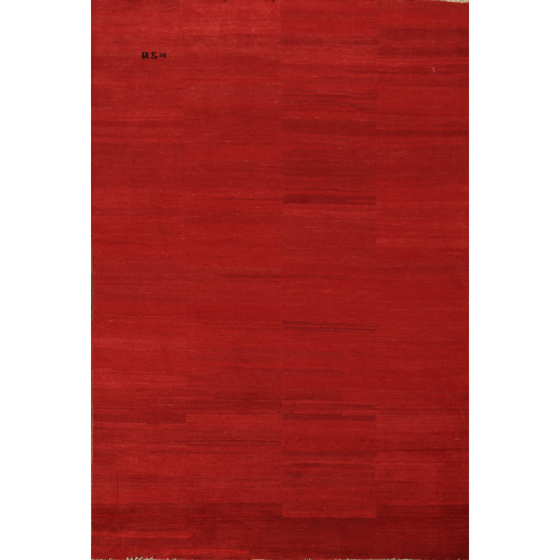 Tapis rouge Gabbeh
