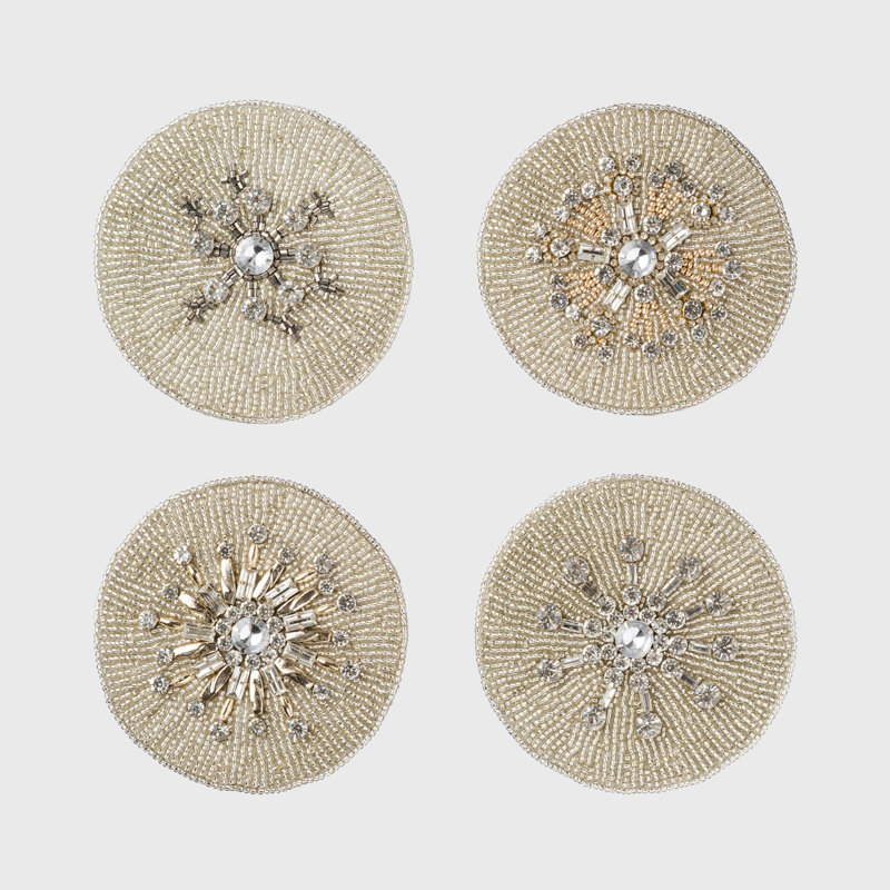 Snowflake Round Coaster